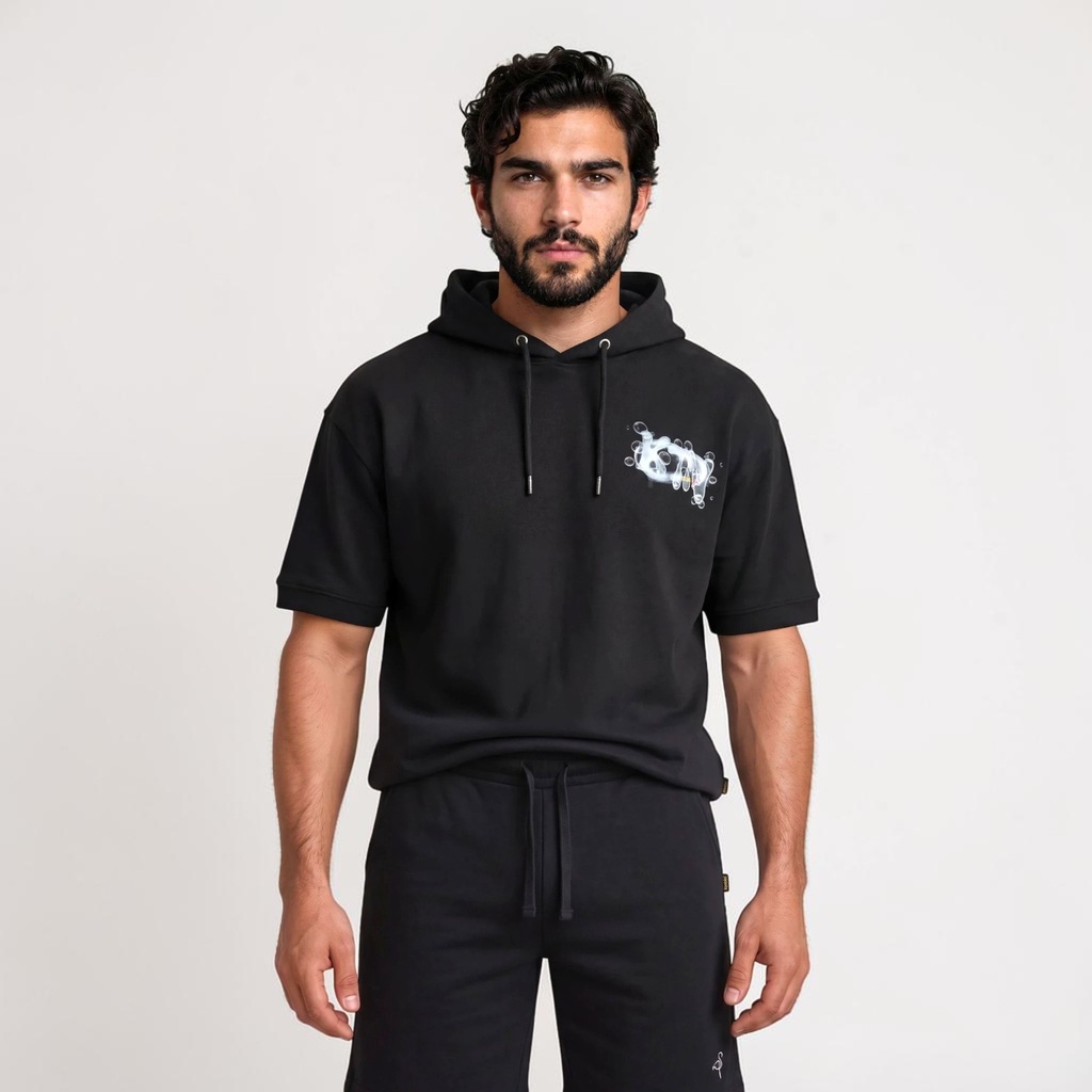 Hoodie homme manches courtes KTN