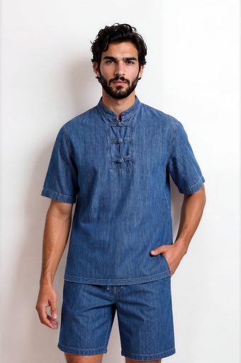 Short fluide homme en jeans - TAMIR