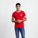 T-shirt unisexe manches  courtes contrasté  تونس تجمعنا