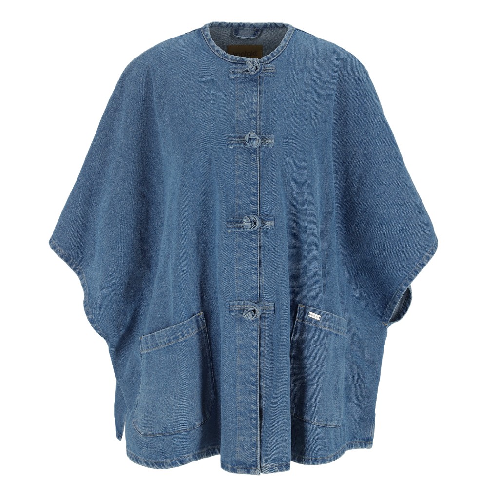 Poncho femme avec poche plaquée - ZINA 2.0