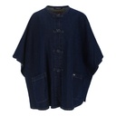 Poncho femme avec poche plaquée - ZINA 2.0